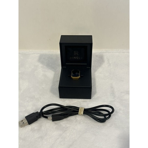 Ringly Smart Activity Tracking Ring Size 6.5-7 - Picture 1 of 5